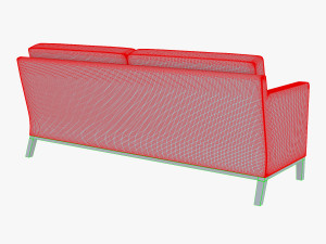 km-classic low sofa 3Dモデル