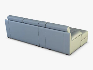 divano oviso Modello 3D