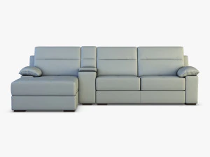 divano oviso Modello 3D