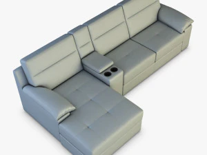 divano oviso Modello 3D