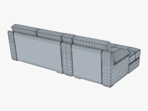 divano oviso Modello 3D