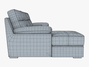 divano oviso Modello 3D