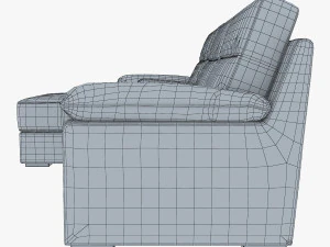 divano oviso Modello 3D