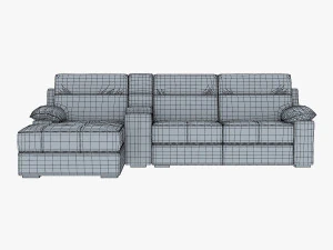 divano oviso Modello 3D