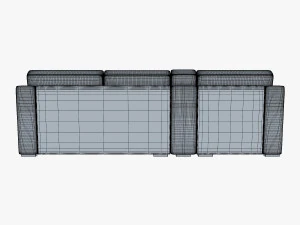 divano oviso Modello 3D