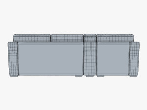 oviso sofa Modello 3D