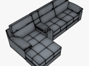 oviso sofa Modello 3D