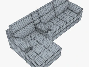 divano oviso Modello 3D