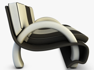 chess sofa 3D 模型
