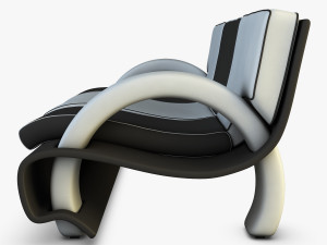 chess sofa 3D 模型