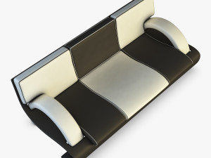 chess sofa 3D 模型
