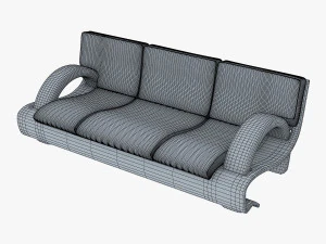 chess sofa 3D Model