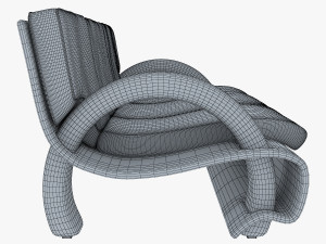 chess sofa 3D 模型
