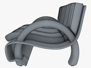 chess sofa 3D 模型