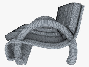 chess sofa 3D 模型
