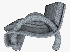 chess sofa 3D Model