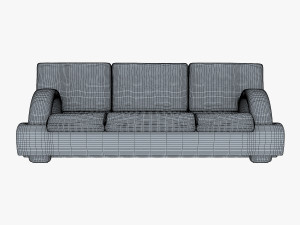 chess sofa 3D 模型