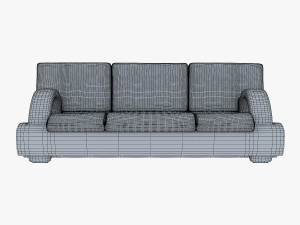 chess sofa 3D 模型