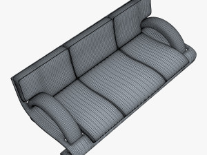chess sofa 3D 模型