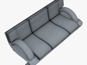 chess sofa 3D 模型