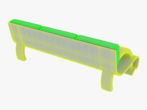 chess sofa 3D 模型