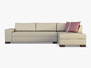 chocolate sofa 3Dモデル