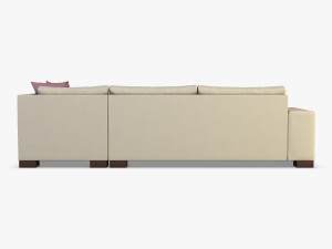 chocolate sofa 3Dモデル