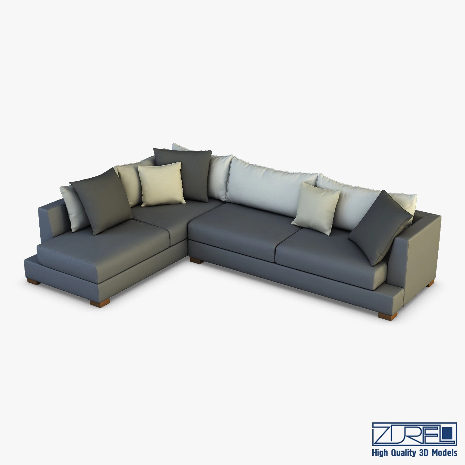 oska sofa 3D Model .c4d .max .obj .3ds .fbx .stl .blend 