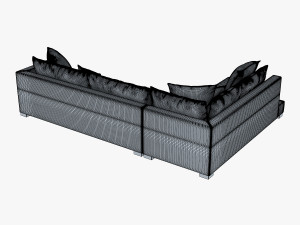oska sofa 3D Model