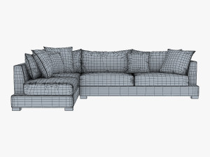 oska sofa 3D Model