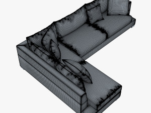 oska sofa 3D Model