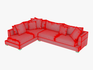 oska sofa 3D Model