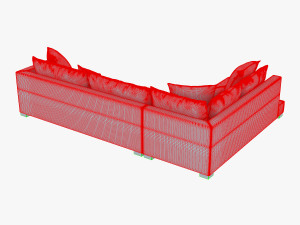 oska sofa 3D Model