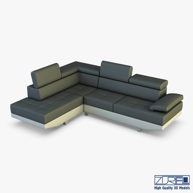 pinati sofa 3D Модель .c4d .max .obj .3ds .fbx .stl .blend 