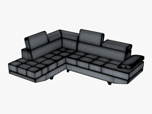 pinati sofa 3D Модель