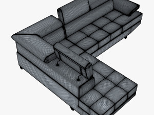 pinati sofa 3D Модель