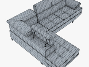 pinati sofa 3D Модель
