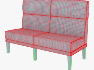cu6379 sofa Model 3D