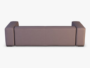 crub sofa 3D मॉडल