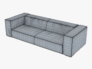 crub sofa 3D मॉडल