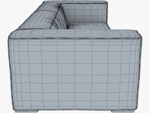 crub sofa 3D मॉडल