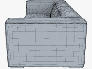 crub sofa 3D मॉडल