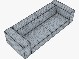 crub sofa 3D मॉडल