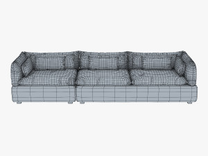 grase sofa 3D Модель