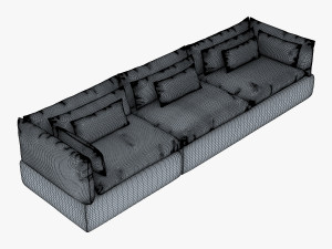 grase sofa 3D Модель