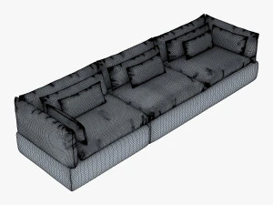grase sofa 3D Model