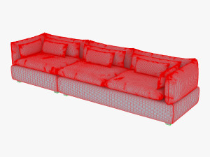 grase sofa 3D Модель