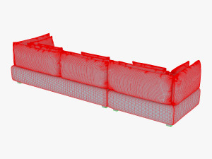 grase sofa 3D Модель