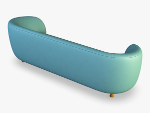 ovalio sofa 3D 模型