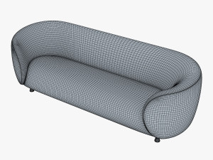 ovalio sofa 3D 模型